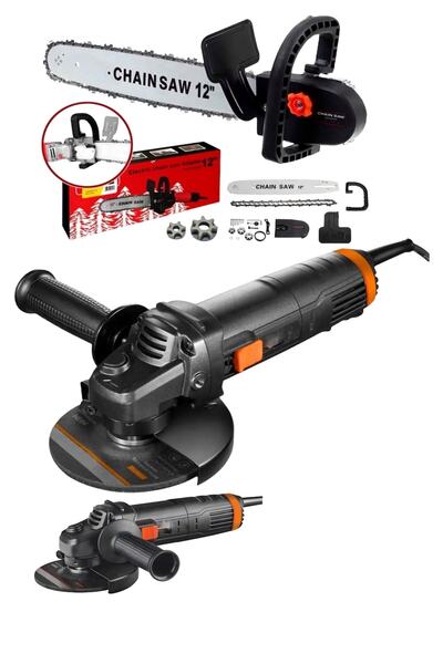 SCHUTZENGER 2 ‘li Set 4200w Metal Şanzuman Bakır Sargı 125 Mm Avuç Içi Taşlam...