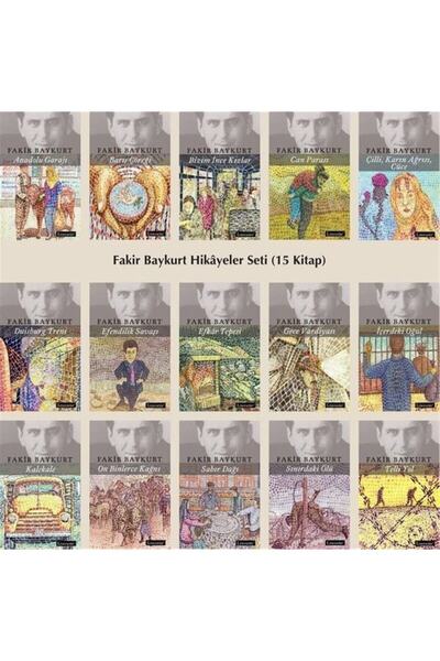 Literatür Yayıncılık Fakir Baykurt Hikayeler Seti 15 Kitap Takım