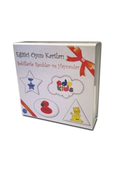 Edukids -eğt.kart Şek.colour.&animal