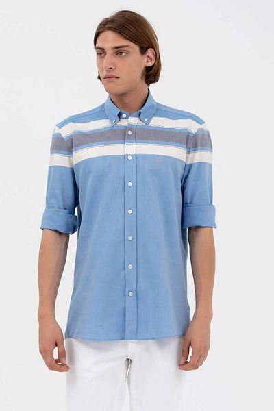 U.S. Polo Assn. G081gl004 Ribaro1584026 Мъжка риза Us Polo Assn Sax