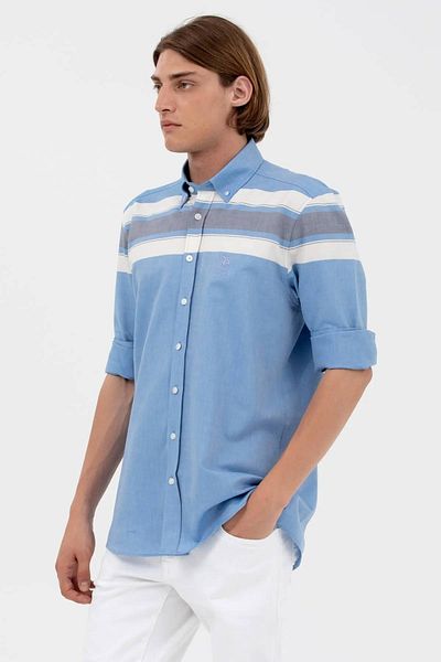 U.S. Polo Assn. G081gl004 Ribaro1584026 Мъжка риза Us Polo Assn Sax
