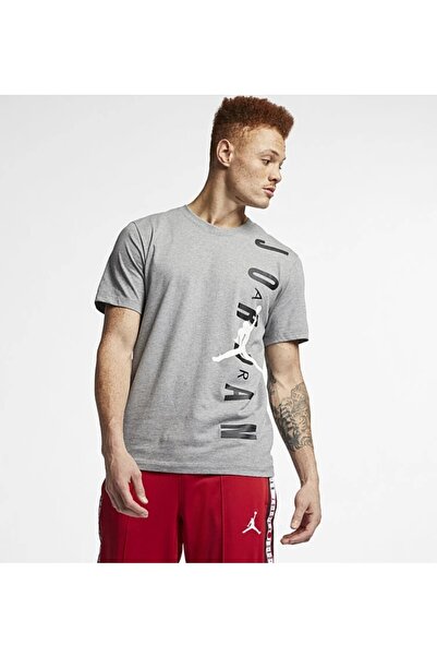 Nike Ανδρικό αθλητικό μπλουζάκι με κάθετο λογότυπο Jordan Jumpman