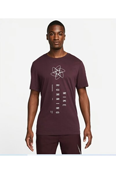 Nike Dri-fit Run Division Standart Kesim Erkek Tişört