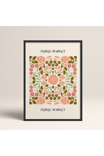 HOMEPACK Черна дървена рамка за картина, рамкиран плакат, артистична модерна ...