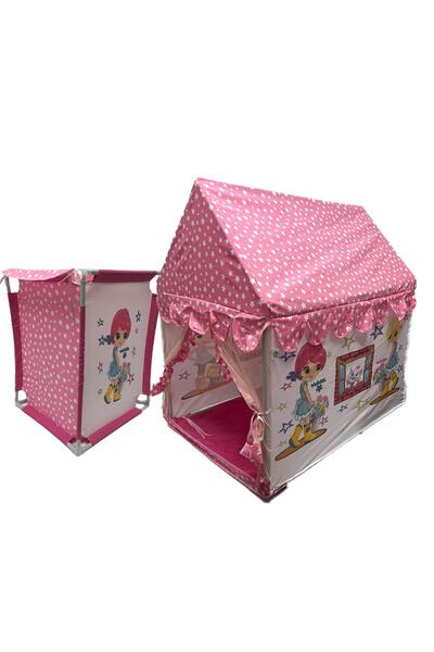 Genel Markalar Pembe Rüya Çiçekçi Kızlar Oyun Çadırı ve Sepetli Set