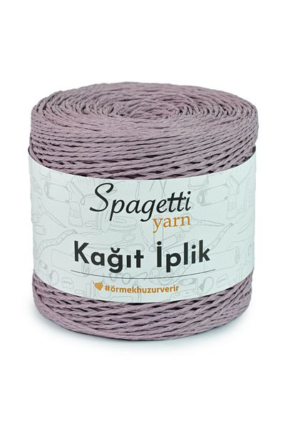 Spagettiyarn Paper Thread Lilac Hand Knitting Yarn