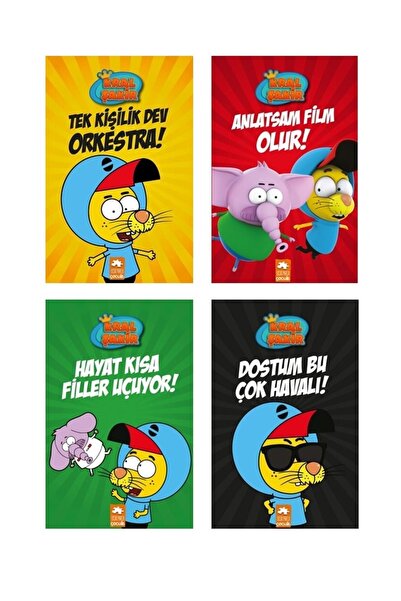 Eksik Parça Çocuk Kral Şakir Hikaye Kitapları 4 Kitap Set Ciltli Sert Kapak