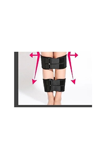 KEMSAD حزام تصحيح الساقين من النوع O/x قابل للتعديل (2 حزام)