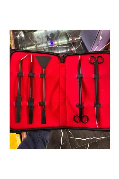 Cikletist Bitki Ekipmanları Makas Cımbız Set 5 Li
