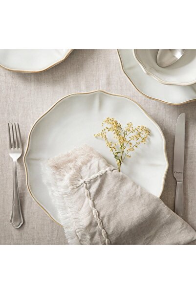 Chakra Elegant Tabak 22 Cm Açık Kahve