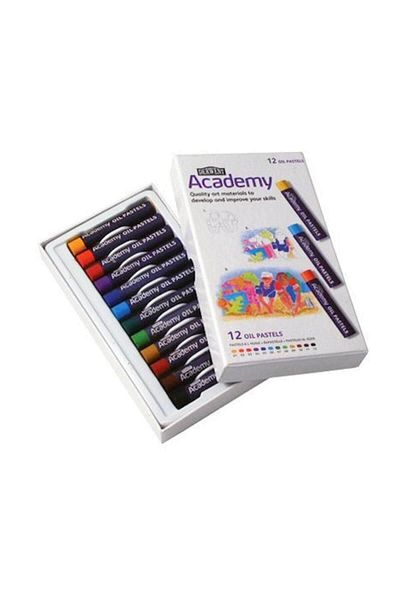Derwent Academy Oil Pastel Paint 12 Colors