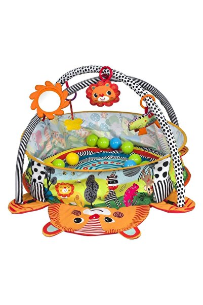 Genel Markalar Sevimli Aslan 3'ü 1 Arada Aktivite ve Oyun Halısı