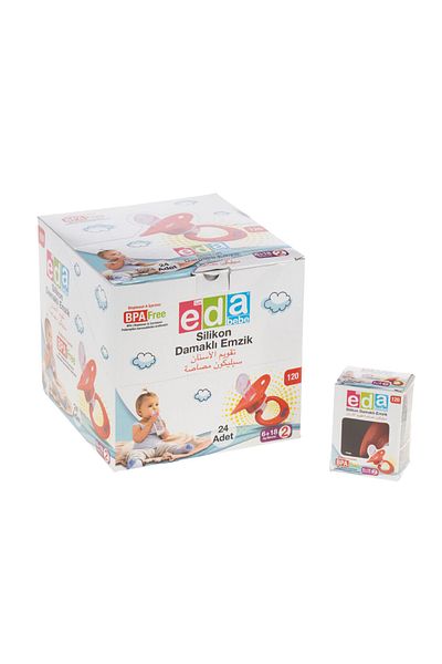 Eda Silicone Palate Pacifier No.2 - Code120, Price Is for 1 Piece