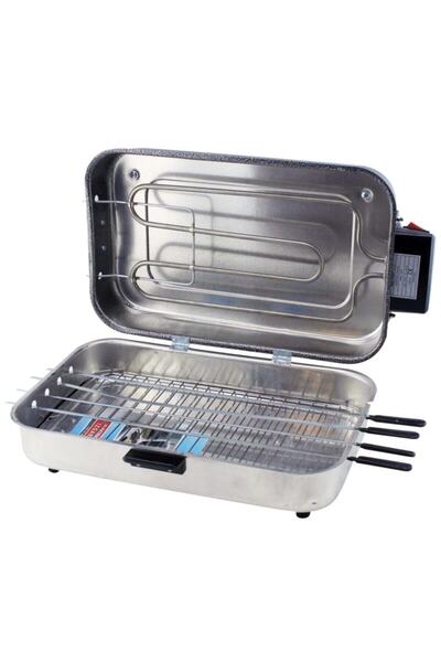 Mupa Büyük Boy Elektrikli Izgara Barbekü Mangal