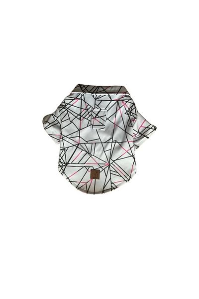 Bi Dolap Ponçik Spider T-Shirt White Soft Textured Scuba Fabric Cat Dog Apparel & T-Shirt
