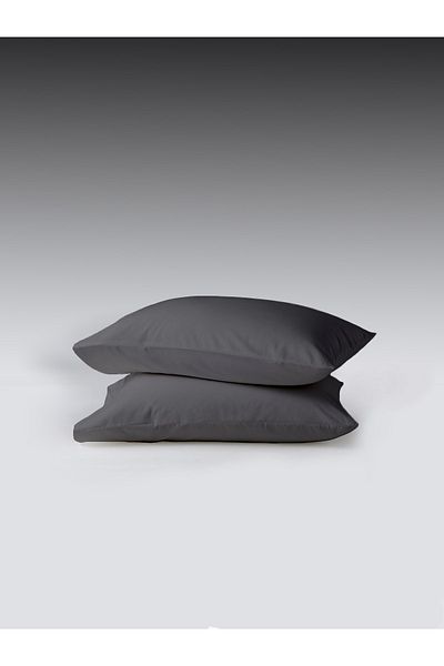 Tanem Home 100% Cotton Satin 50x70 Cm Antra Pillow Case Set of 2