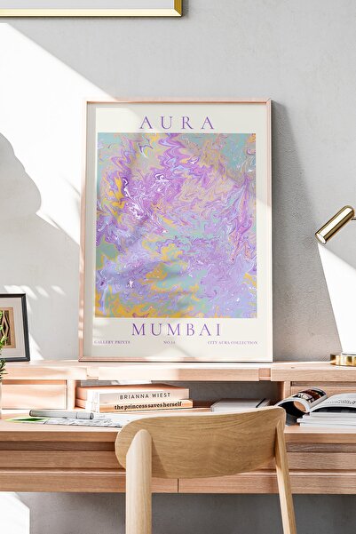 BobArt Aura Mumbai Çerçevesiz Poster Dekorasyon Tablo Duvar Tablosu Poster Mo...
