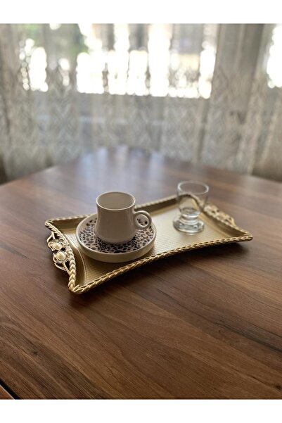 DECOOR MALL Coffee Serving Tray (plastic)