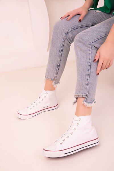 SOHO White Unisex Sneaker 18089