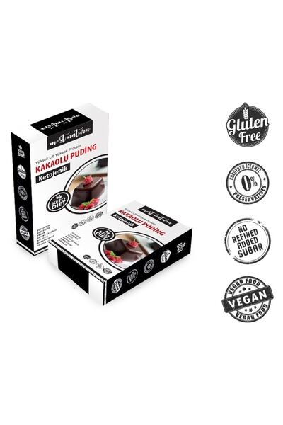 MOST NATURA Ketojenik Glutensiz Vegan Kakaolu Puding 160gr Keto Diyet
