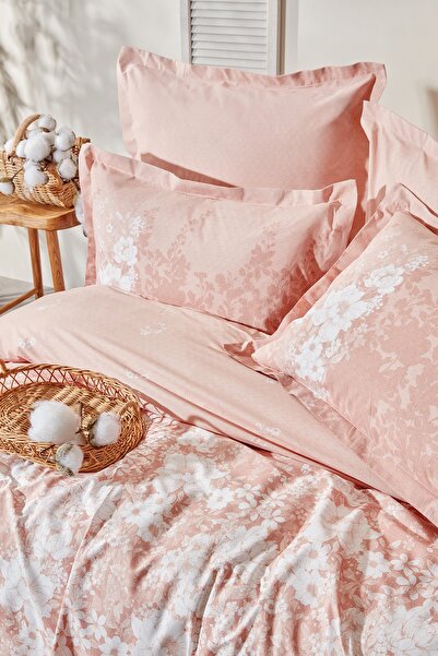 Yataş Andressa Blush Ranforce Duvet Cover Set - Double