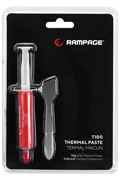Rampage T100 10g 11w/m.k Gri Yüksek Performans Termal Macun