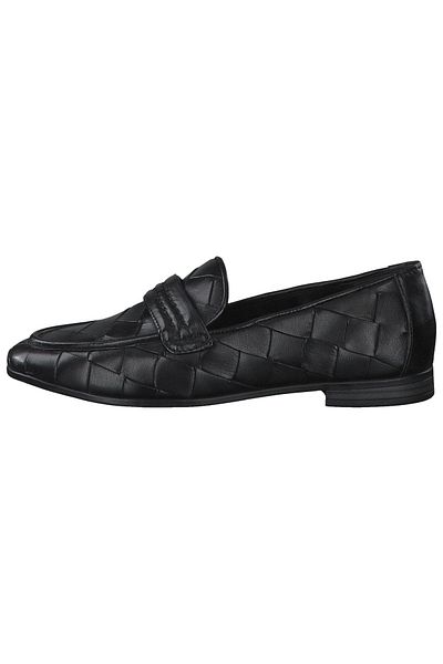 Marco Tozzi Flacher Schuh - Schwarz - Blockabsatz