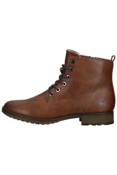 Mustang Stiefelette - Braun - Blockabsatz