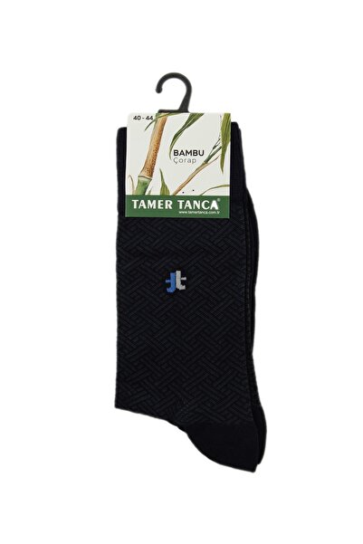 Tamer Tanca Мъжки текстилни класически чорапи 855 Klasık Dsnl Erk Bmb Crp 40/44