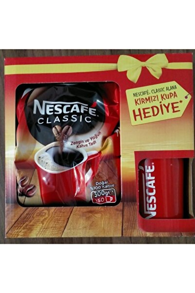 Nescafe Özel Kupa Hediyeli & 300 Gram Necsafe Classic Fırsat Ürünü