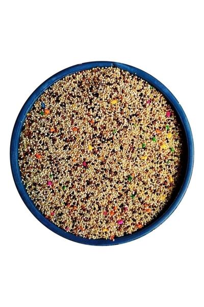 SENNEDİLERSEN Muhabbet Kuşu Yemi , 3 Kg Karışık Vitaminli Meyveli