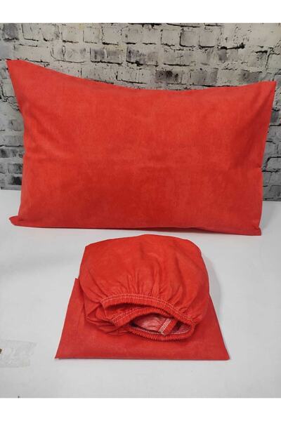 Gasel Home Cotton Single Elastic Flat Sheet Set