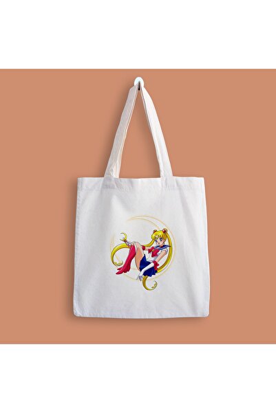 designedfy Geantă din pânză imprimată Sailor Moon