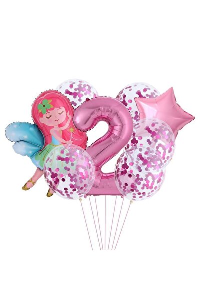 DÜVENCİ TİCARET Çıtıpıtıstore Peri Balon Set Parti Süslemeleri