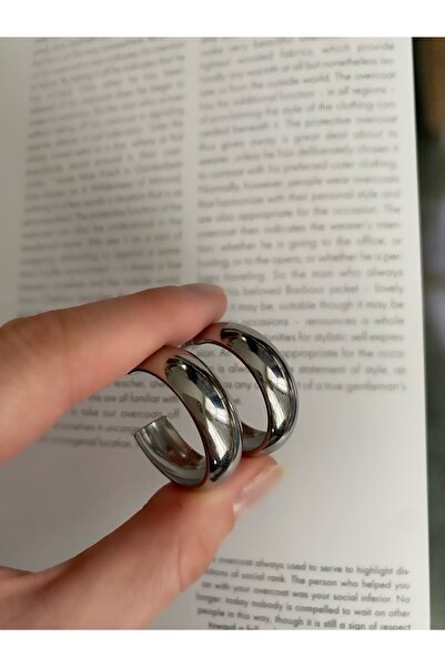 Pinery Jewels Women's Ring Color Steel Anti-Tarnish Earrings Pair