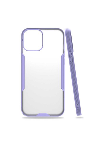 ZM STORE Apple iPhone 12 Pro Max Case with Camera Protection Frosted Transpar...