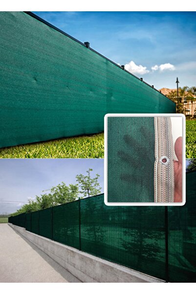 Asenya Balkon Bezi Balkon Brandası 0,50x17 M %95 Yeşil Gölgelik File Balkon D...
