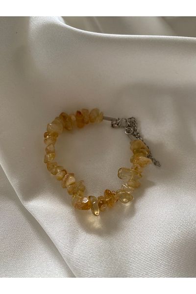 DOĞALTAŞ TASARIM Natural Stone Citrine Bracelet