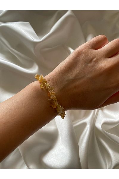 DOĞALTAŞ TASARIM Natural Stone Citrine Bracelet