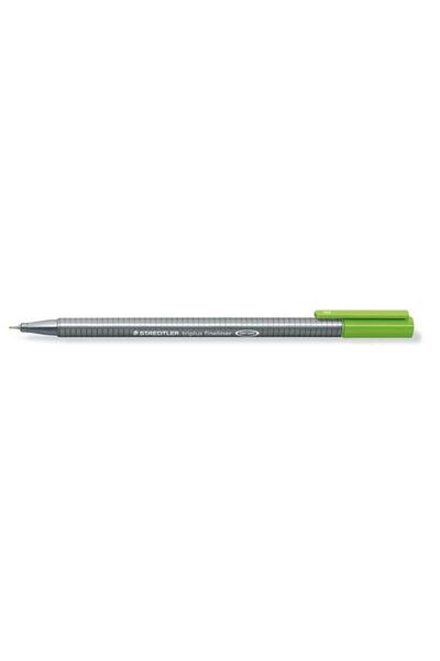 Staedtler 334-51 Triplus Light Green Triangle Fineliner Pen