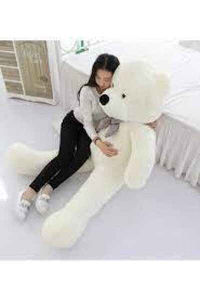 oyuncak ayıcık 160 cm White Cute Plush Bear