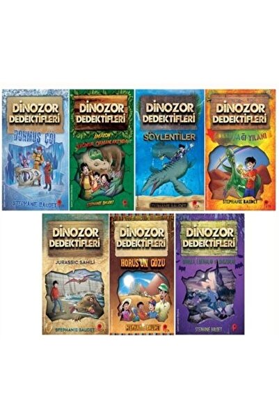 peta kitap Dinozor Dedektifleri Seti 7 Kitap Takım Kutulu