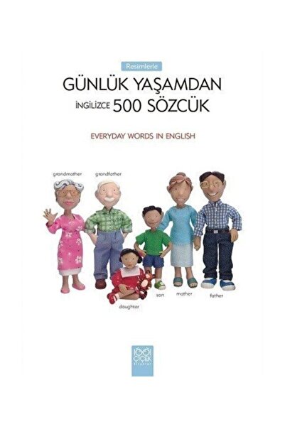 1001 Çiçek Kitaplar الكلمات الإنجليزية 500 كلمة من الحياة اليومية مع الكتاب و...