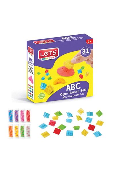 Lets Lvnmblya Play Dough Abc Set 31 Pieces (L9105) Shop Deesing 224120