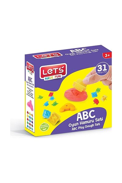 Lets Lvnmblya Play Dough Abc Set 31 Pieces (L9105) Shop Deesing 224120