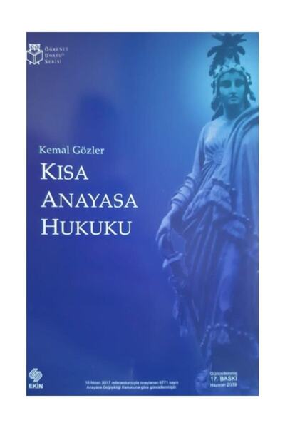 Ekin Yayınevi Kısa Anayasa Hukuku  17.Baskı