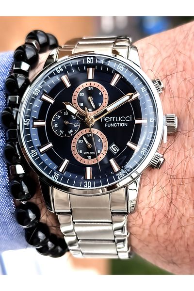 Ferrucci Function Design Men's Wristwatch + bracelet