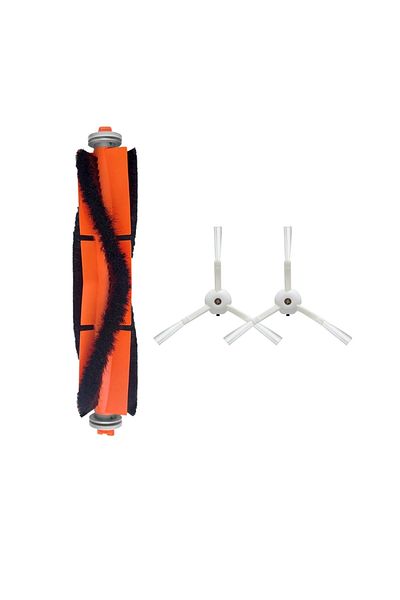 robotyedek Xiaomi Mop 2 Pro - أبيض Mjst1shw، مجموعة فرش احتياطية متوافقة مكونة من 3 قطع