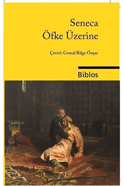 Biblos Kitabevi Öfke Üzerine