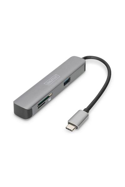 Digitus Usb-c™ Station, 4k/30hz HDMI/2x Usb-a /sd/microsd